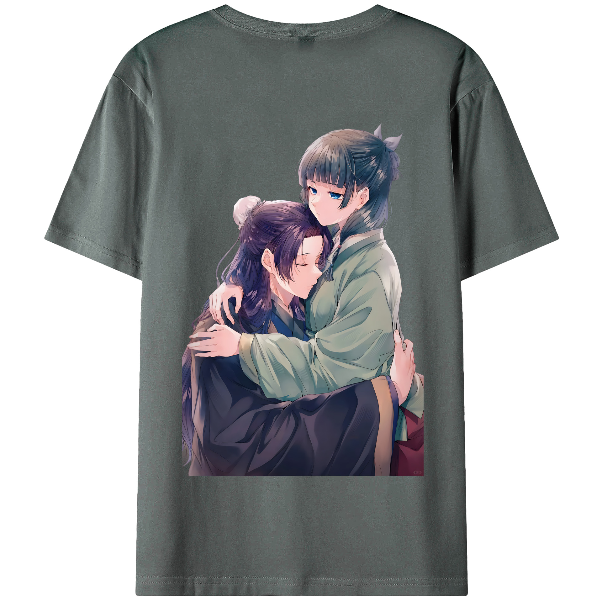 （画像用） 薬屋のひとりごと The Apothecary Diaries 綿100％半袖Tシャツ（背面プリント）